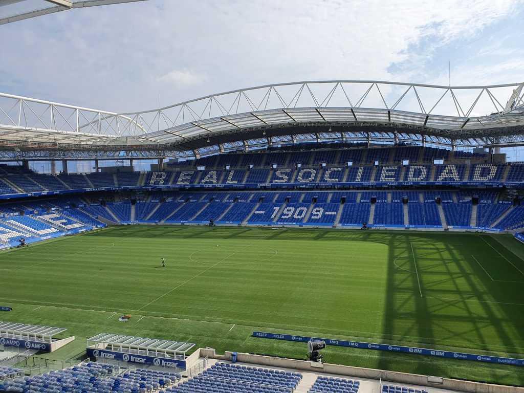 Estadio de Anoeta, casa de la Real Sociedad
